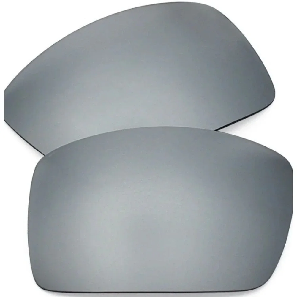 RAWD Polarized Replacement Lenses for-Oakley Oil Drum Sunglass-Silver Mirror